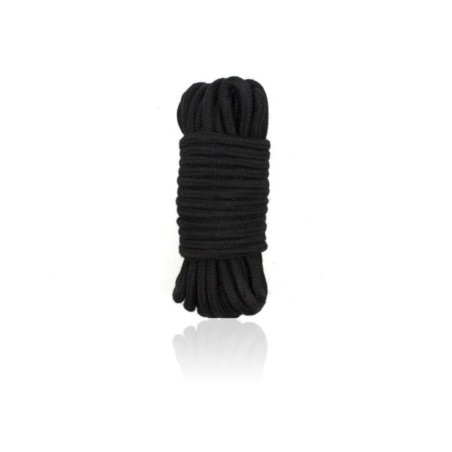 BONDAGE ROPE 10 Mt Nero black corda fetish costrittivo professionale sadomaso