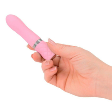 Vibratore vaginale stimolatore in silicone rosa dildo vibrante mini ricaricabile