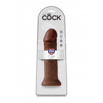 Fallo realistico big maxi dildo con ventosa king cock vaginale anale brown