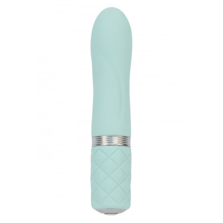 Vibratore vaginale stimolatore in silicone blu fallo vibrante mini ricaricabile