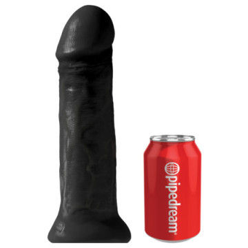 Fallo realistico big maxi dildo con ventosa king cock vaginale anale nero black