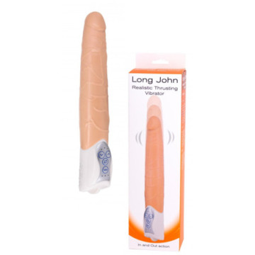 Vibratore realistico dildo fallo vaginale anale vibrante impermeabile maxi big slim