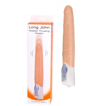 Vibratore realistico dildo fallo vaginale anale vibrante impermeabile maxi big slim