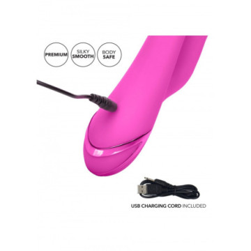 Vibratore rabbit vaginale doppio stimolatore succhia vagina clitoride realistico