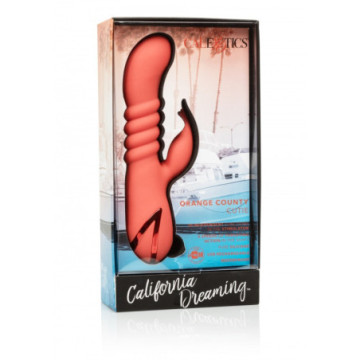 Vibratore vaginale realistico rabbit fallo dildo vibrante ricaricabile in silicone