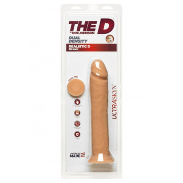 Fallo dildo vaginale realistico con ventosa the D vero pene medium cock 10