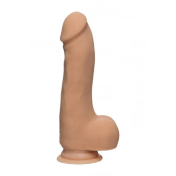 Fallo realistico the D dildo vaginale con ventosa pene morbido cock dual densiti