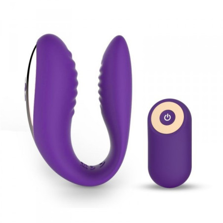 vibratore vaginale per coppia purple love nest
