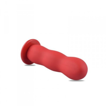 dildo red strap on indossabile fallo anale vaginale con cintura