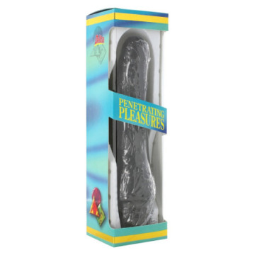 Vibratore realistico vaginale anale nero dildo fallo vibrante pene finto the black boy