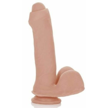 Fallo realistico con ventosa dildo vaginale anale con ventosa e testicoli sex toys