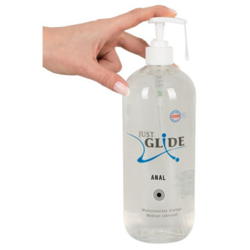 Lubrificante Anale gel intimo a base acqua just glide anal vaginale salva preservativo