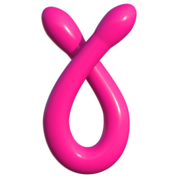 Fallo doppio anale vaginale dildo in silicone xxl maxi plug doppia penetrazione