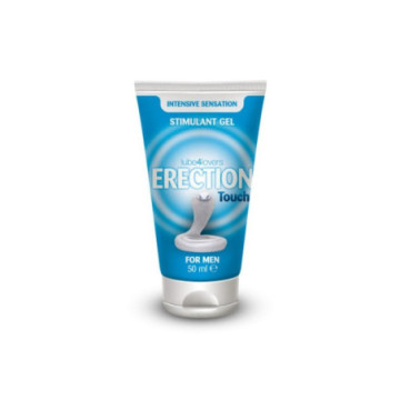 Gel stimolante erection touch for men 50ml