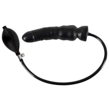 dildo fallo gonfiabile in lattice nero per sesso uomo donna stimolatore black