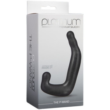 FALLO ANALE PLATINUM PREMIUM SILICONE THE P-WAND CHARCOAL