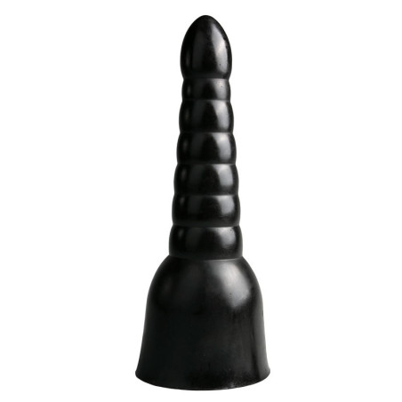 Fallo anale maxi dildo plug nero ALL BLACK