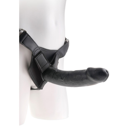 FALLO STRAP on KING COCK harness w/9 cock black