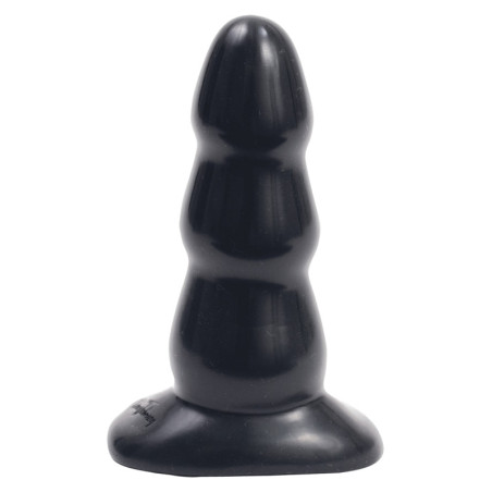 Fallo dildo Tripple Ripple Butt Plug M black