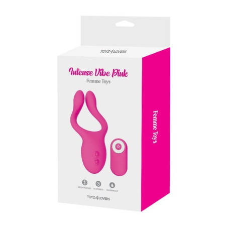 Vibratore doppio Intense vibe pink