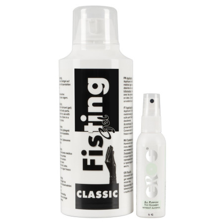 kit fistig gel 500 ml + eros toy cleaner 50 ml