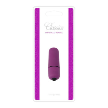 Mini vibratore vaginale per clitoride Bullet classic Purple